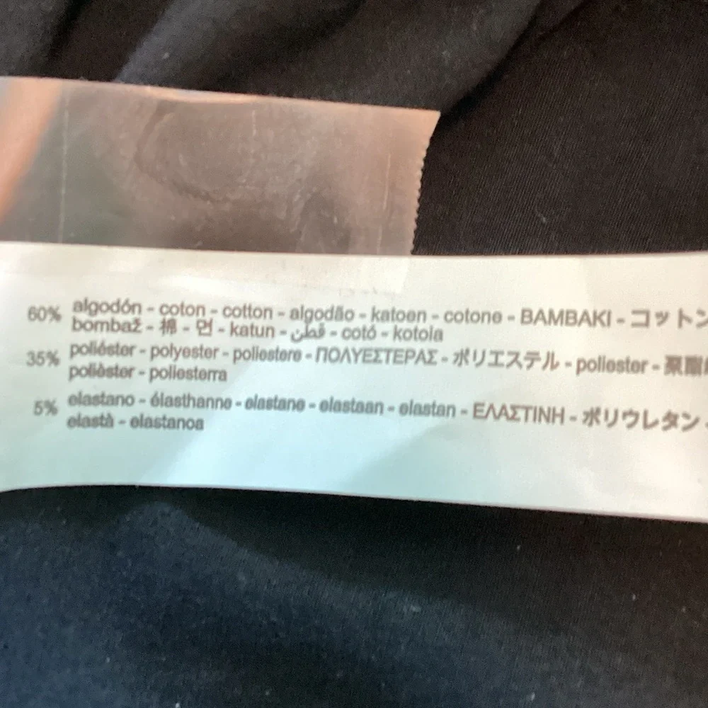 Zara Black Drop Waist Dress L NWT - Picture 5 of 8